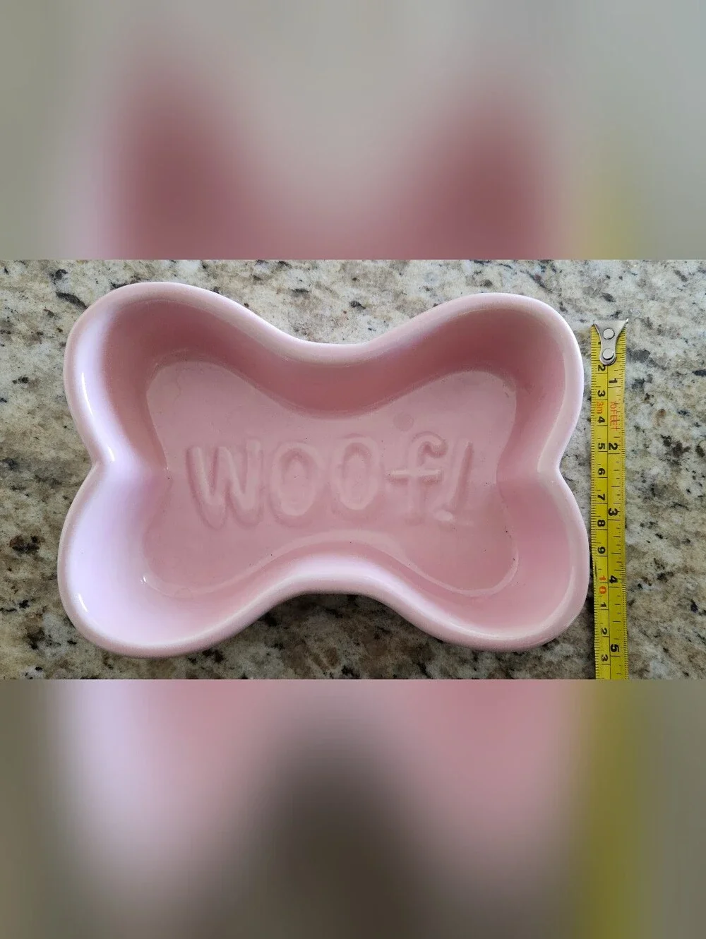 ​Pink Ceramic Dog Bowl Bundle: Top Paw & Blue Harbor Collection
